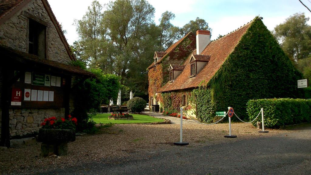 Hotel & Restaurant Le Moulin De Chameron, The Originals Relais Bannegon Exteriör bild